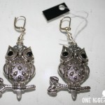 Ariaba owl earrings