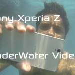 Video: Sony Xperia Z UnderWater Camera Videos Recorded while Swimming & Used as Ball
