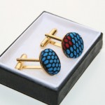 Ohema Ohene Kente Cufflinks(1)