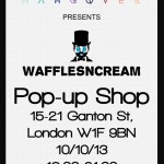 wafflesncream pop up