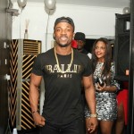 Iyanya wearing Brian Litchenberg tee